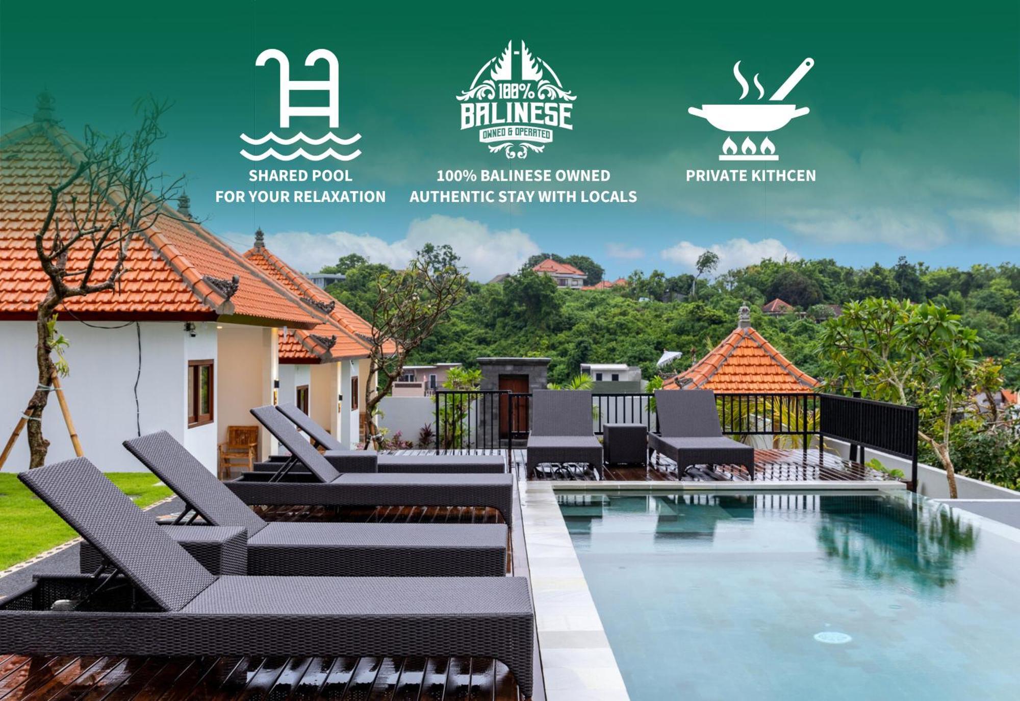 Agra Villa Bali By Bukit Vista Ungasan Екстериор снимка